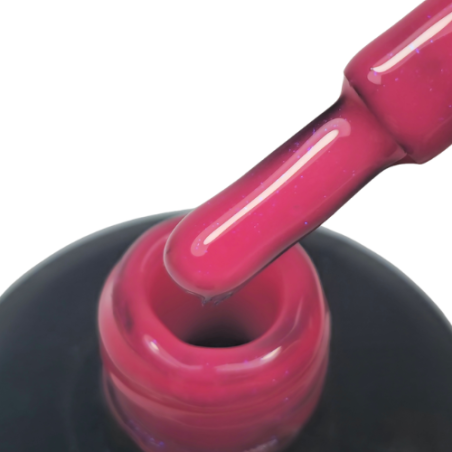 Kissin' in the Cold  Vernis Semi-Permanent UV/LED Rose Framboise Irisé