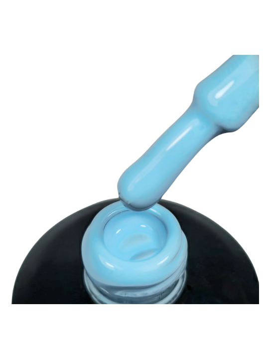 Wild Bay – Semi-Permanenter UV/LED Himmelblau Pastell Nagellack | 15 m