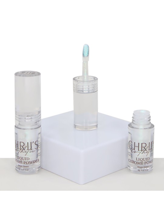 Chrome Liquid Magic Green – Green Mirror Effect