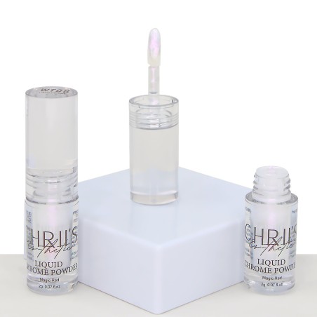 Liquide Chrome Magic Red – Effet Miroir Rouge