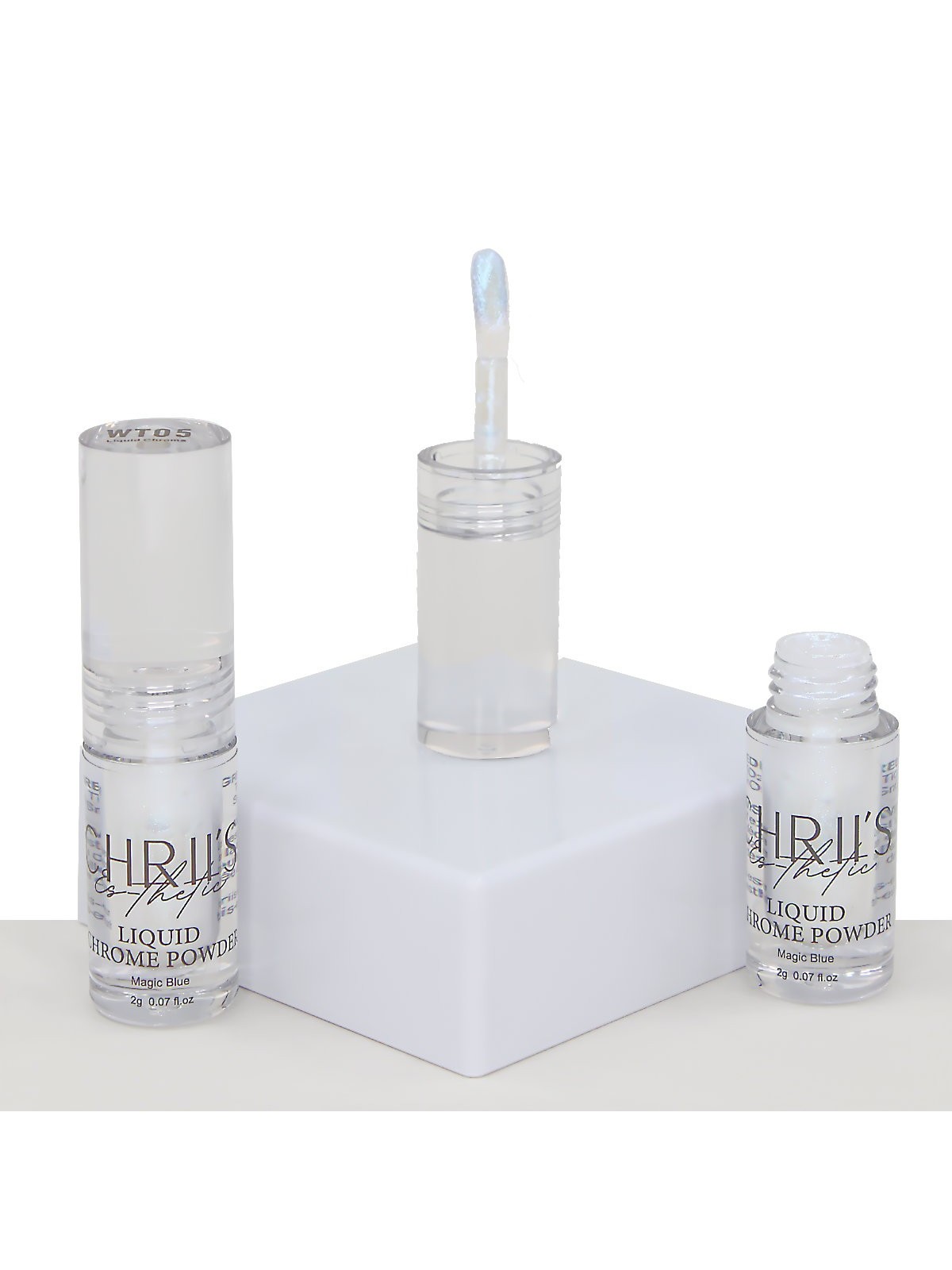 Liquide Chrome Magic Blue – Effet Miroir Bleu