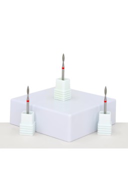 Embout à Cuticules Rouge – Précision & Douceur