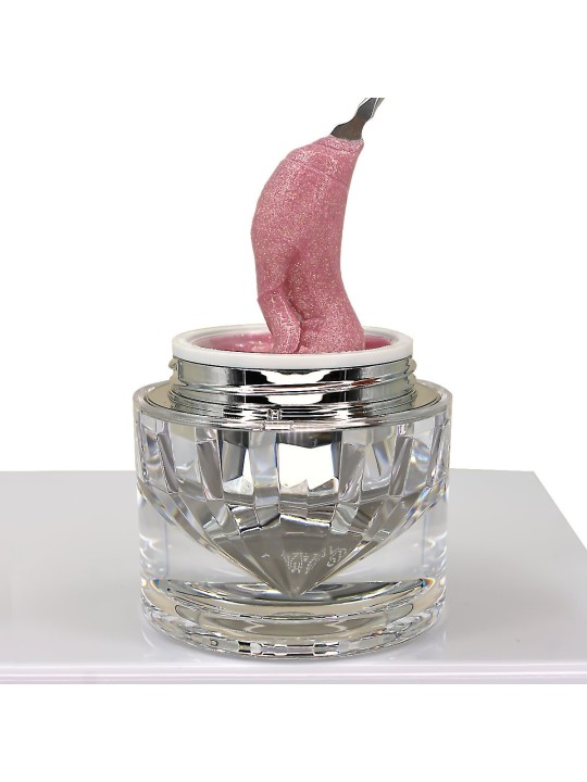 Polygel Golden Pink – Roze Goud Holografisch Polygel, vegan | 30/50 ml