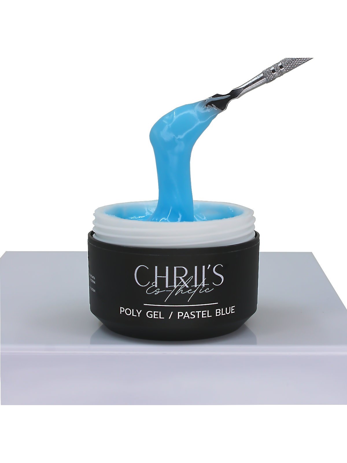Polygel Pastel Blue - Pastel Blauw Polygel, HEMA-vrij, vegan | 30/50 m