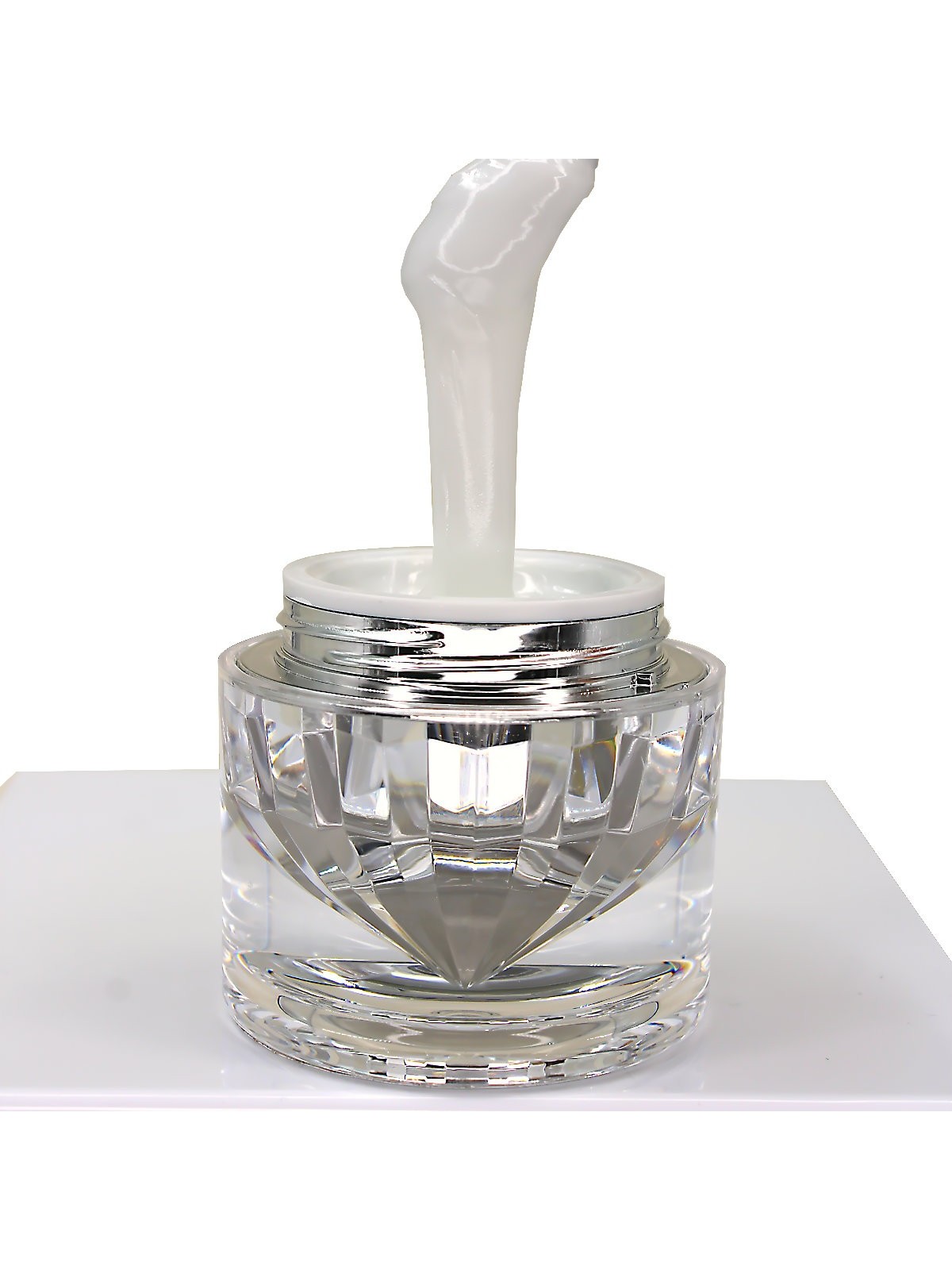 Polygel Milky White - Milky White Polygel, HEMA-Free, Vegan | 30/50 ml