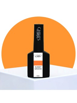 Sunset Groove – Semi-Permanent UV/LED Orange Nail Polish | 10 ml