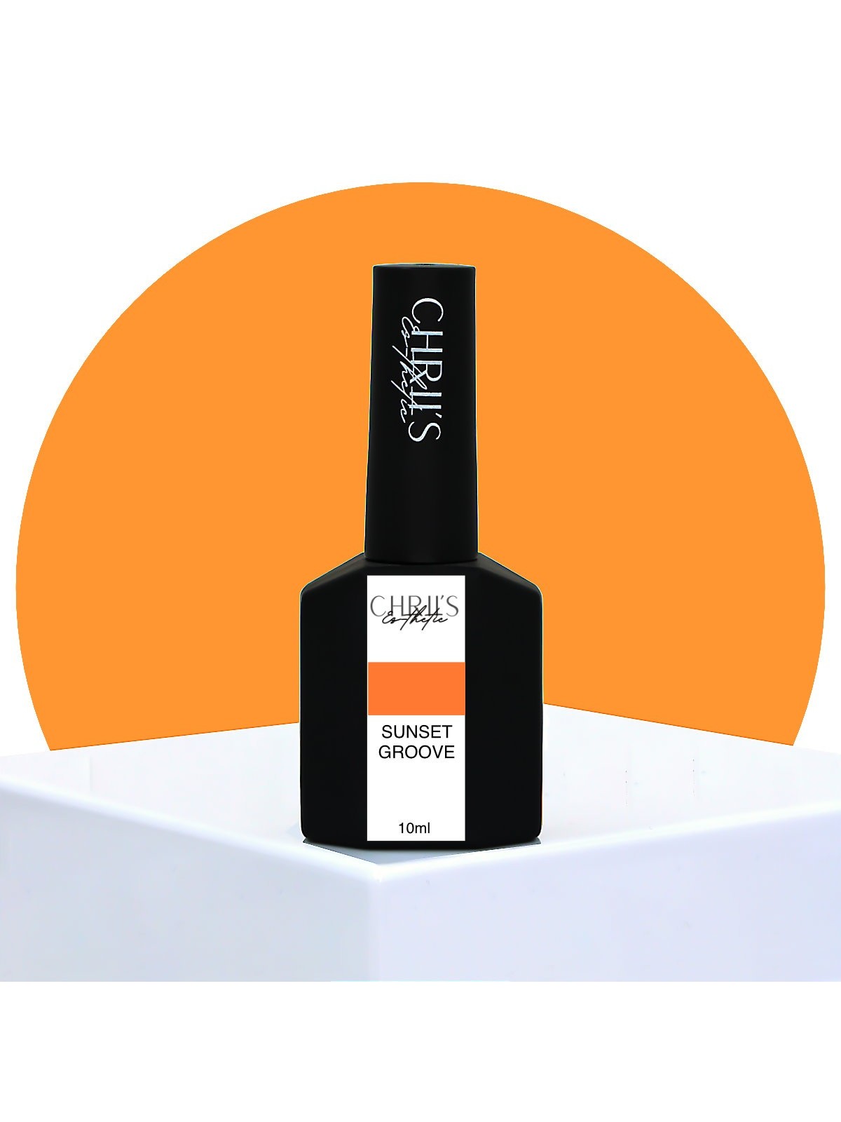 Sunset Groove – Semi-permanenter UV/LED Nagellack Orange | 10 ml