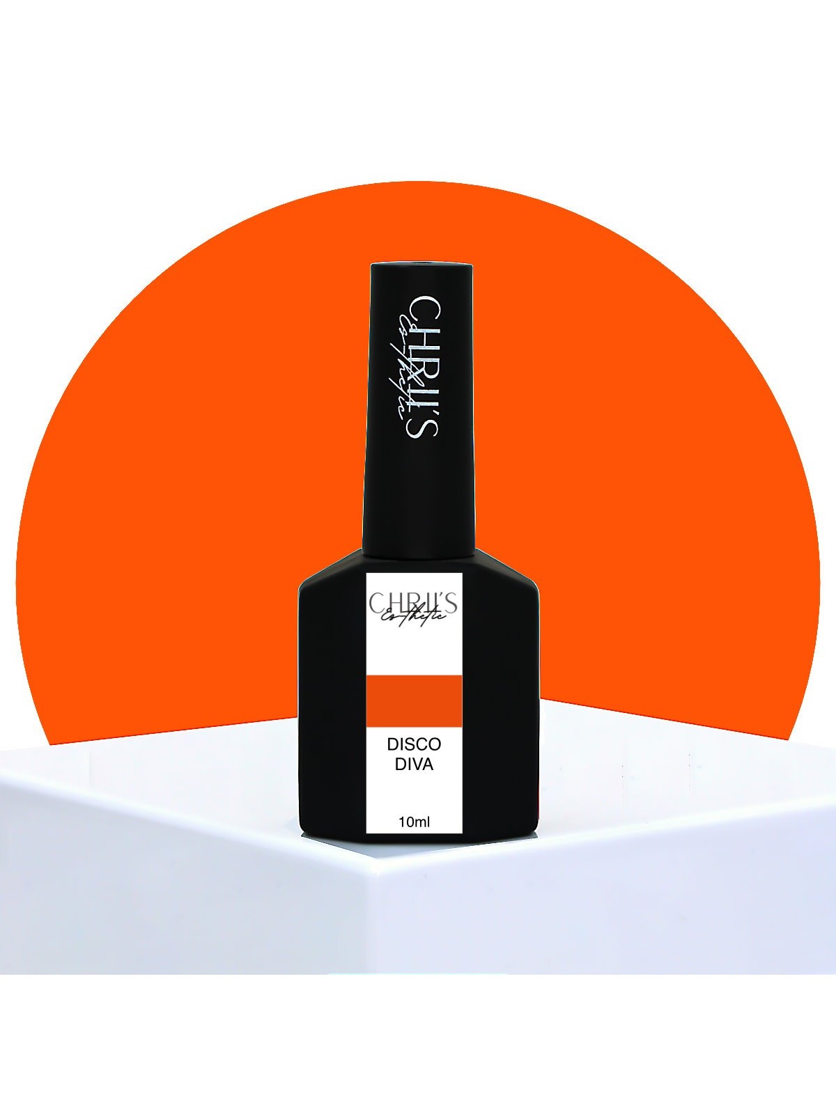 Disco Diva – Vernis Semi-Permanent UV/LED Orange | 10 ml
