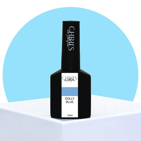 Dolly Blue – Semi-Permanent UV/LED Blue Nail Polish | 10 ml