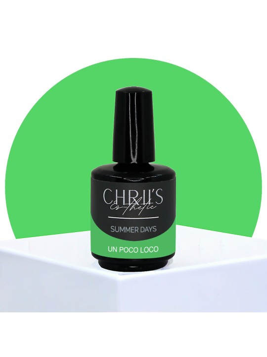 Un Poco Loco – Semi-permanenter UV/LED Nagellack Grün | 15 ml