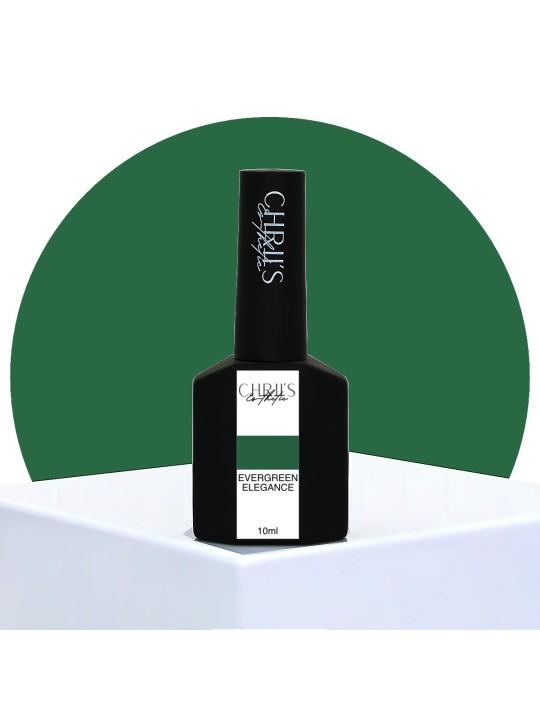 Evergreen Elegance – Semi-Permanent UV/LED Pine Green Nail Polish