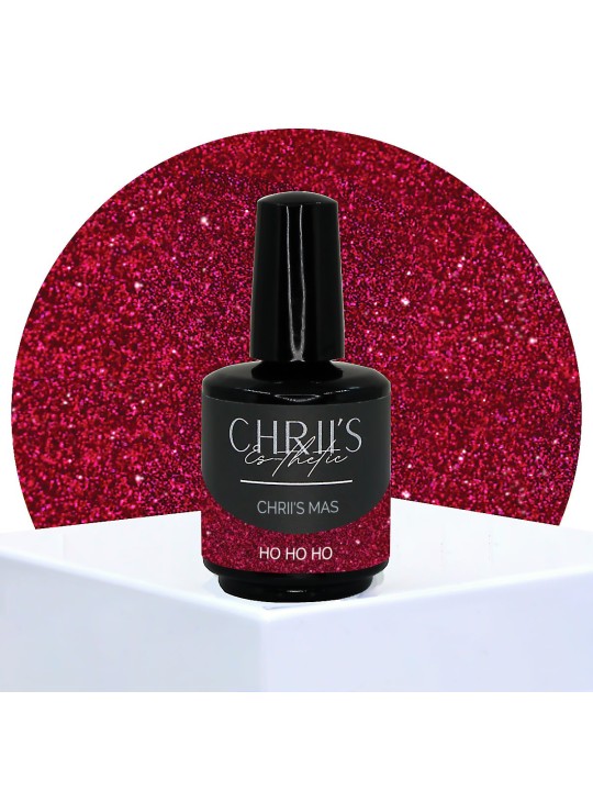 Ho Ho Ho – Vernis Semi-Permanent UV/LED Mauve Pailleté | 15 ml